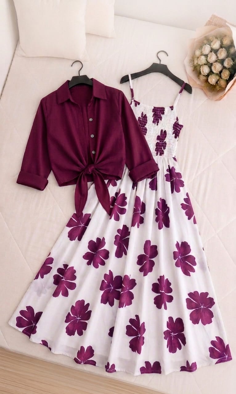 ELARA Floral Maxi
