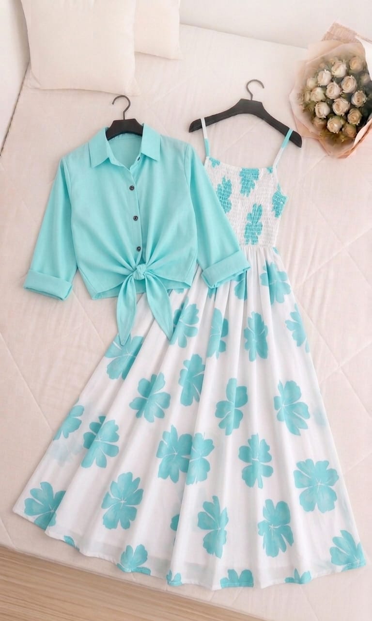 ELARA Floral Maxi