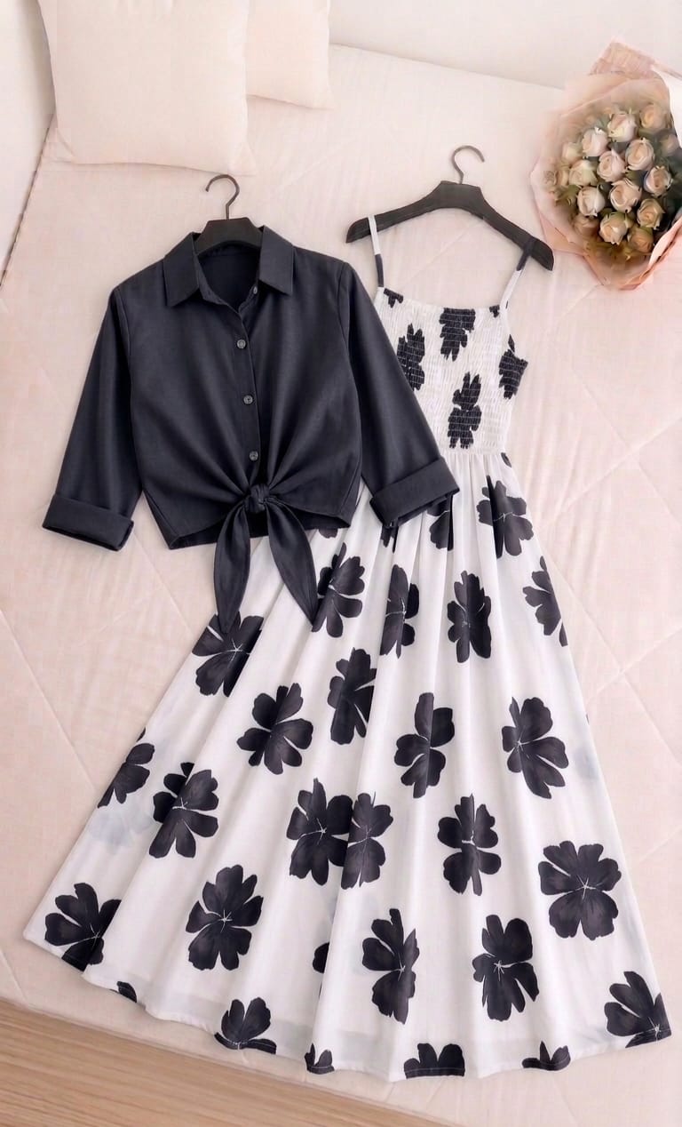 ELARA Floral Maxi